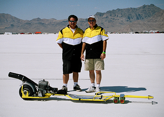 Neil and I on the Salt Flats